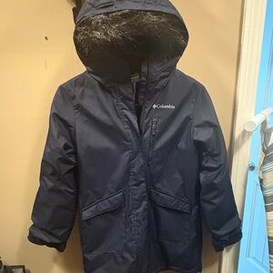 Columbia Kids Dark Blue Puffer Jacket